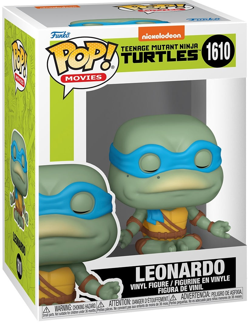 FUNKO POP! Movies: Teenage Mutant Ninja Turtles 1990 S2 - Leonardo (Meditating) (TMNT)