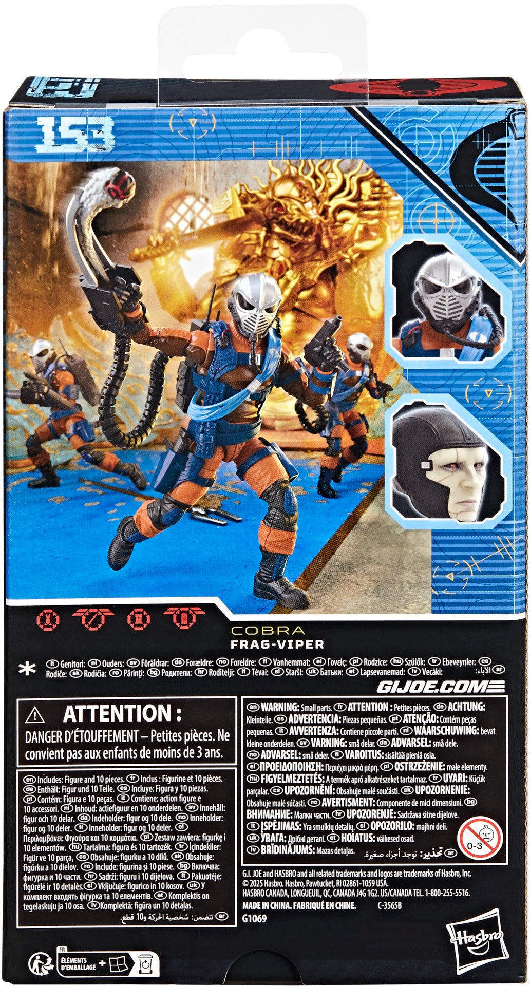 G.I. Joe - Classified Series - #153, Frag-Viper Action Figure