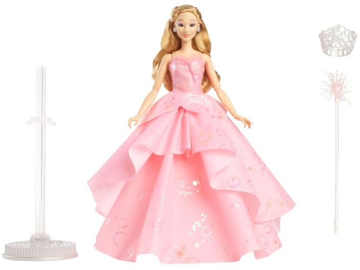Universal Pictures' Wicked Deluxe Glinda Fashion Doll & Accessories with Removable Outfit