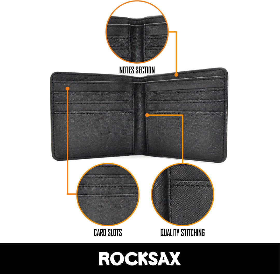 Rocksax - Metallica - Kill 'Em All Logo - Wallet with Coin Pocket (Black)