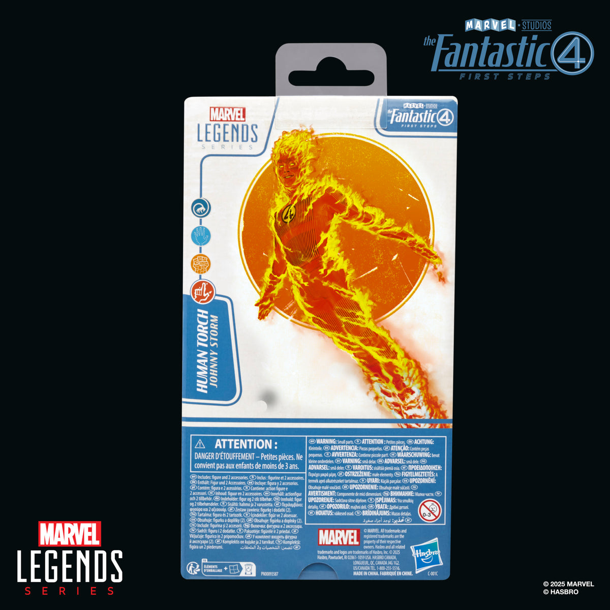 The Fantastic Four: First Steps - Marvel Legends - Human Torch Action Figure