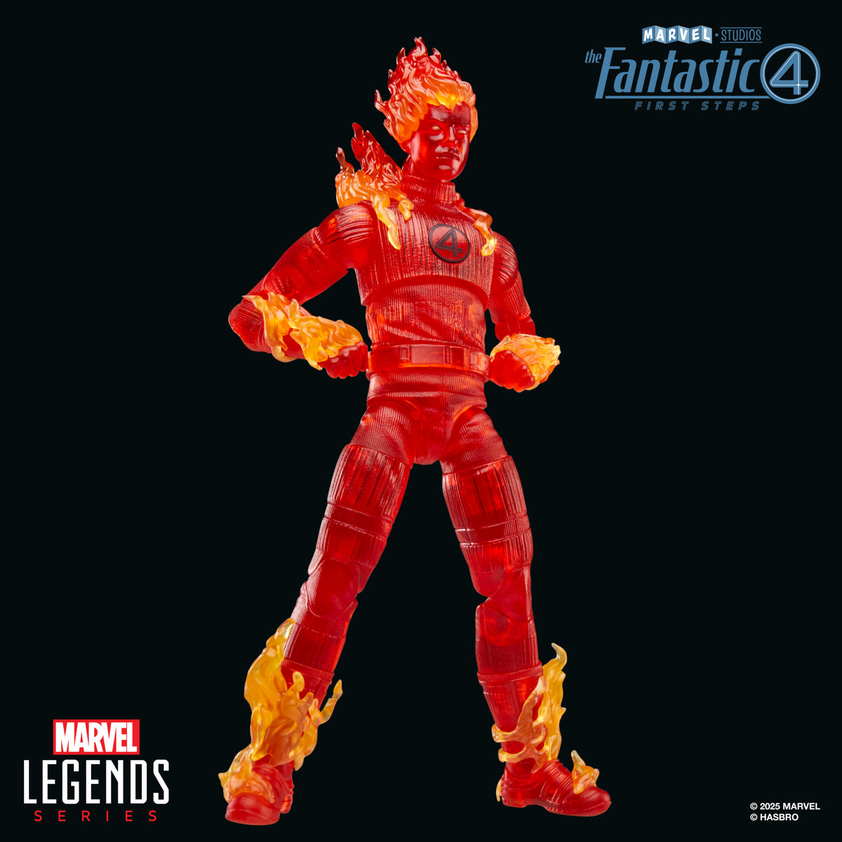 The Fantastic Four: First Steps - Marvel Legends - Human Torch Action Figure