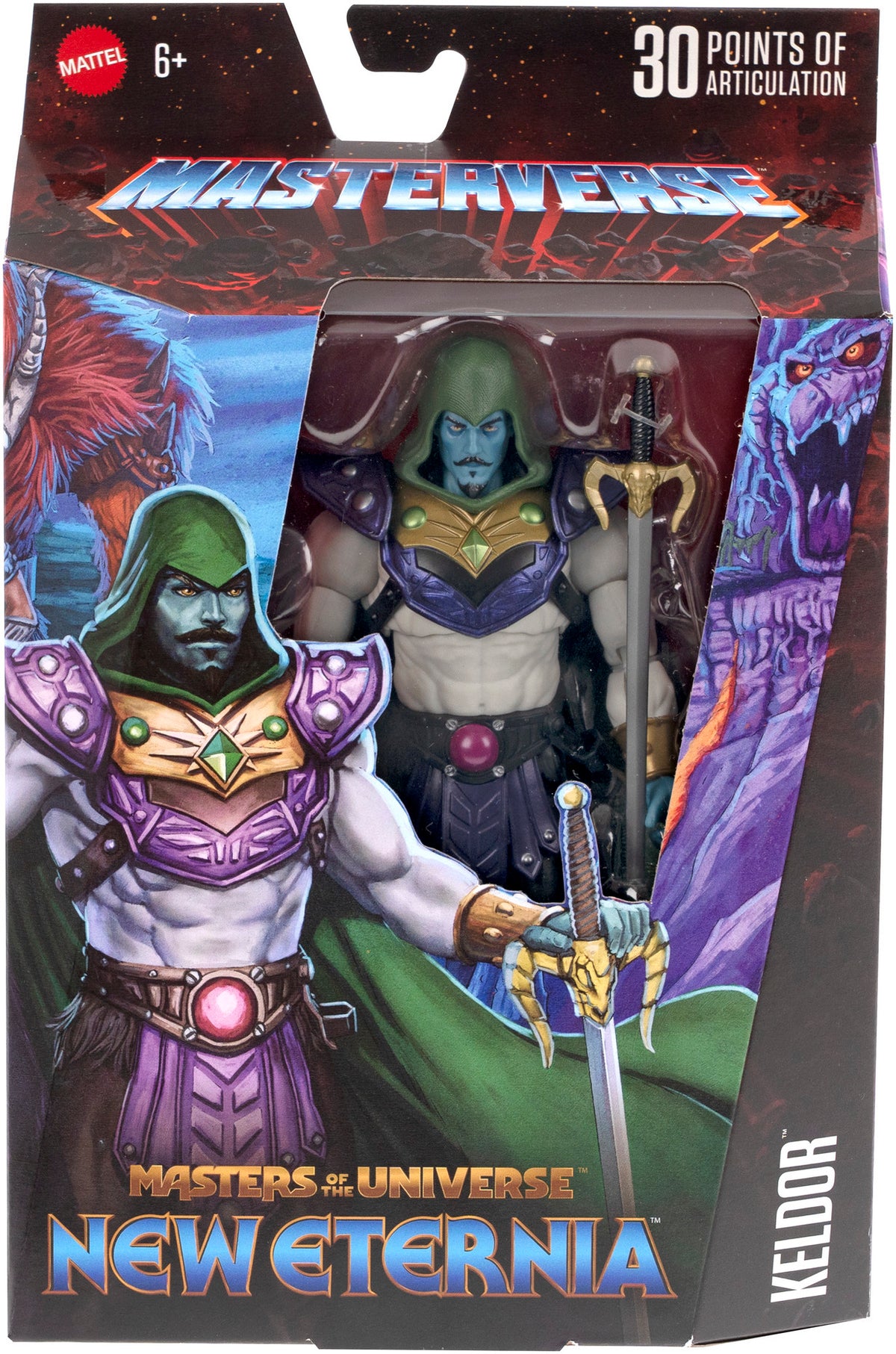 Masters of the Universe Masterverse: New Eternia Keldor Action Figure (He-Man, MOTU)