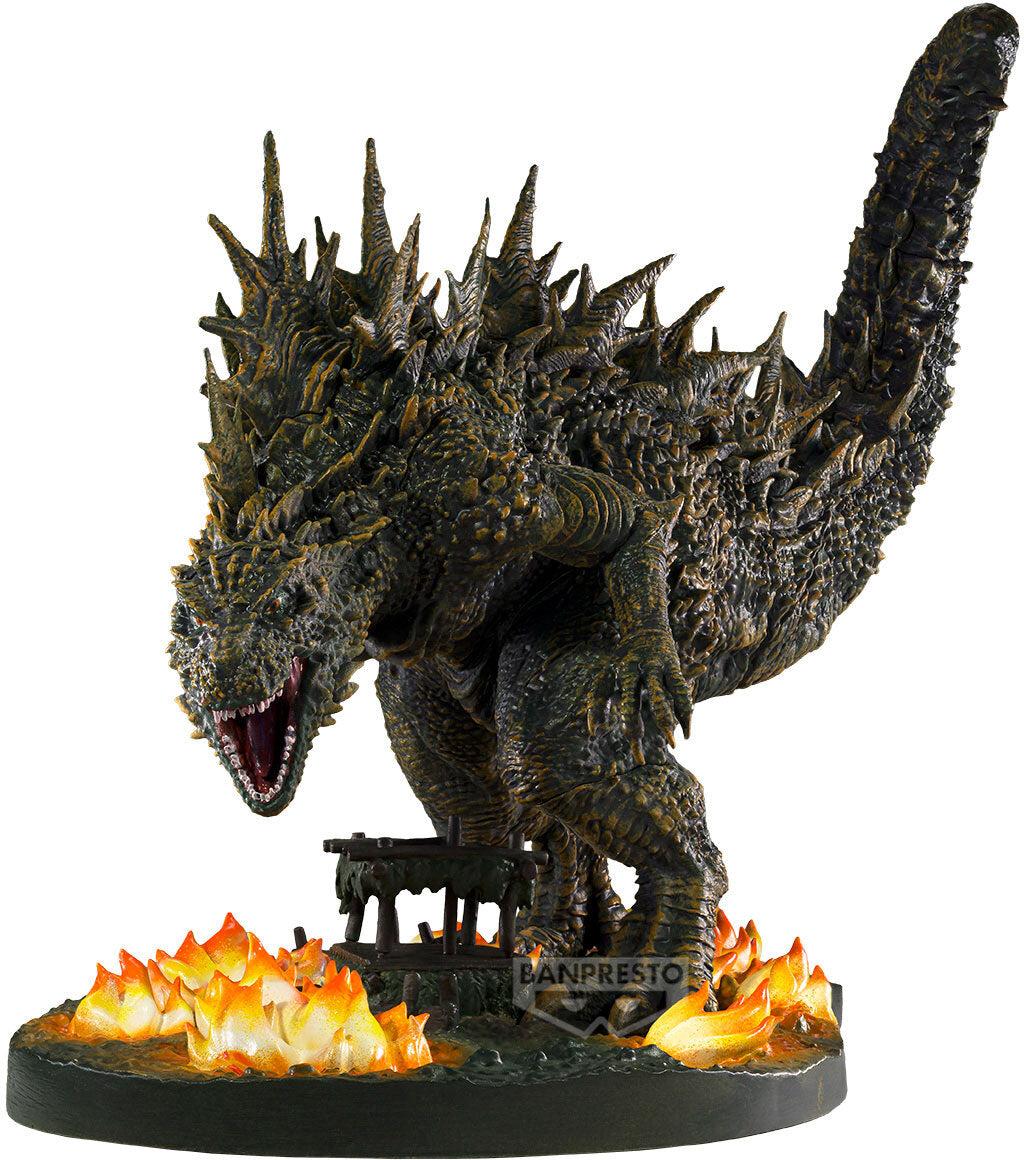 Banpresto Godzilla Minus One Art Vignette Godzilla 2023 Odo Island Attack Statue