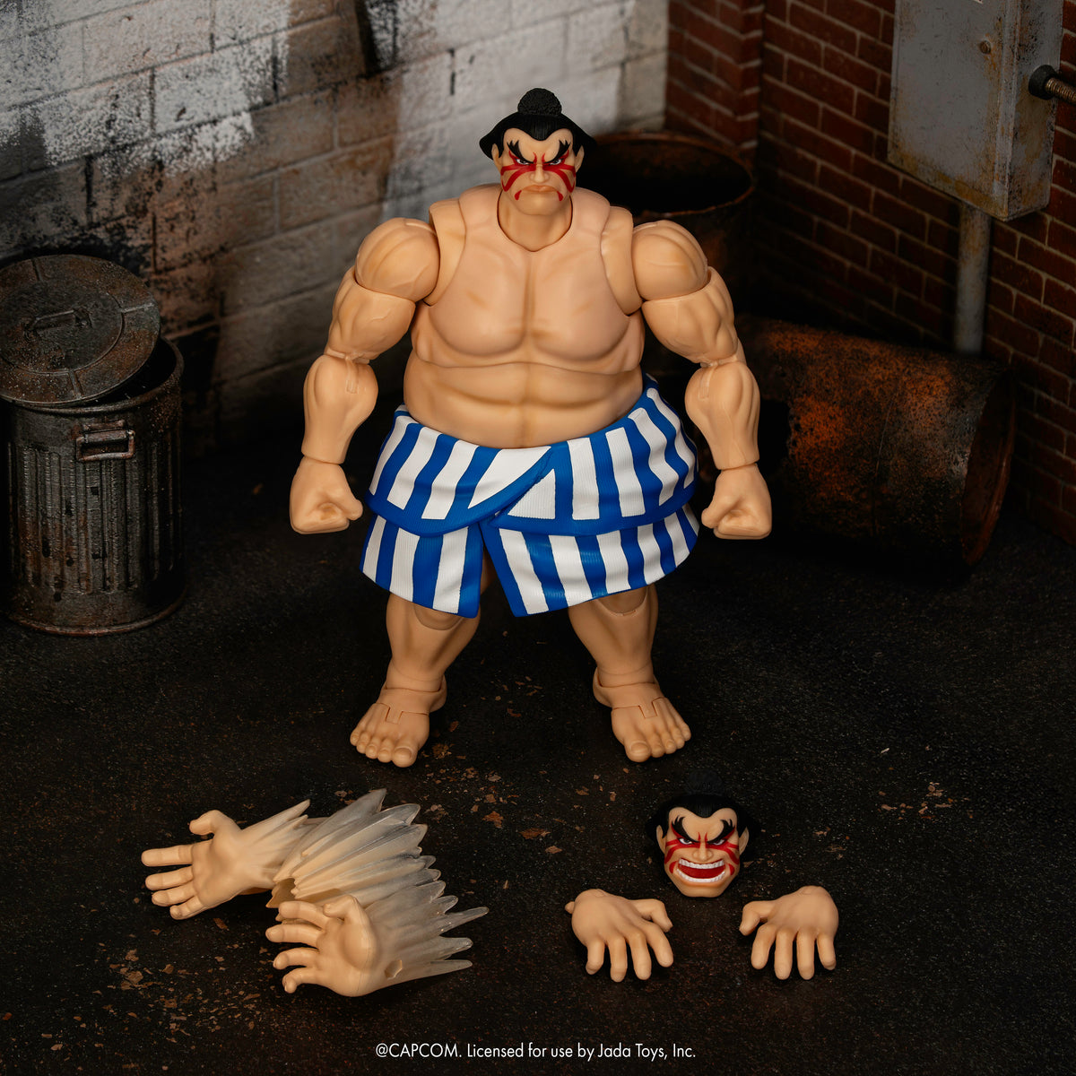 Street Fighter - 1:12 Deluxe E-Honda Action Figure