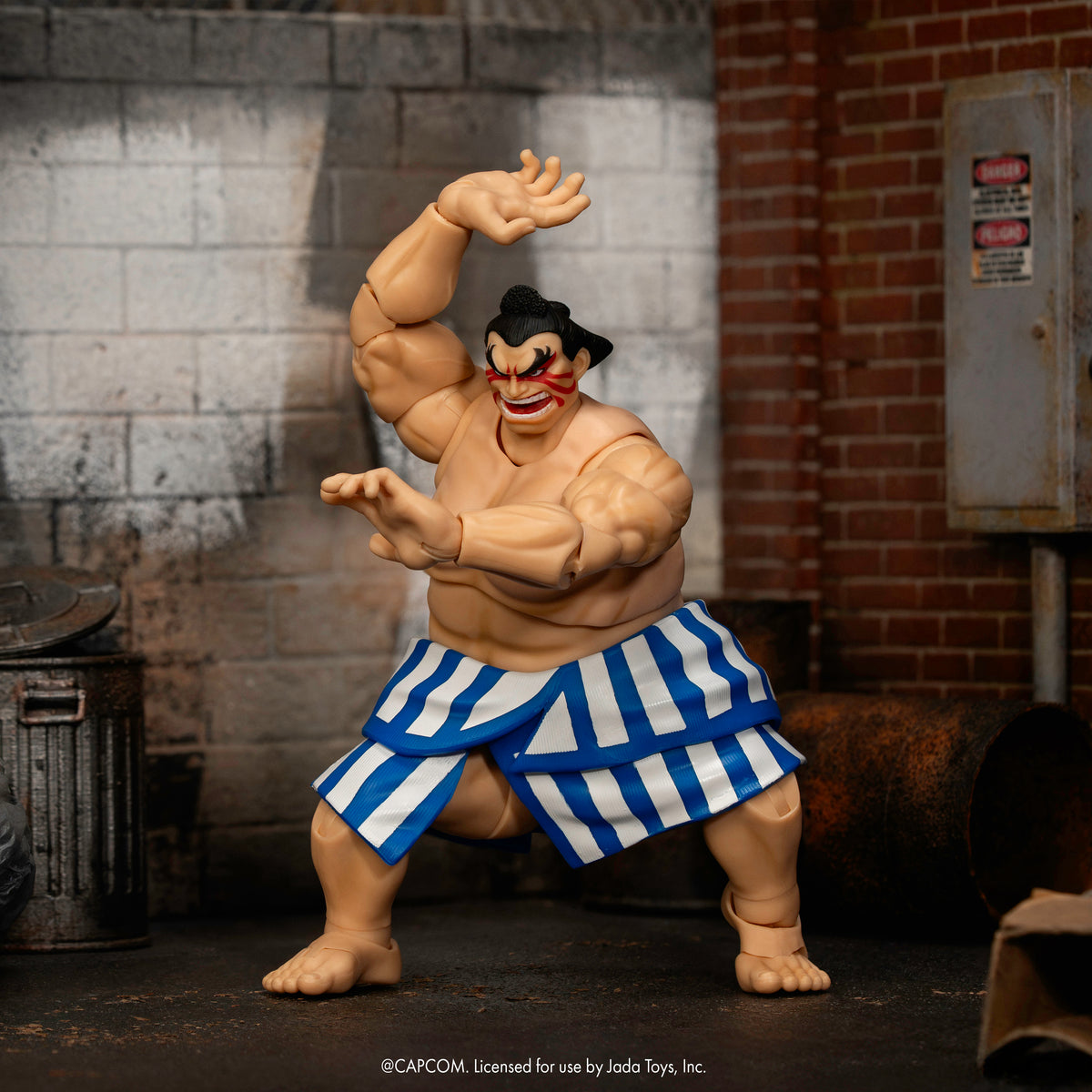 Street Fighter - 1:12 Deluxe E-Honda Action Figure