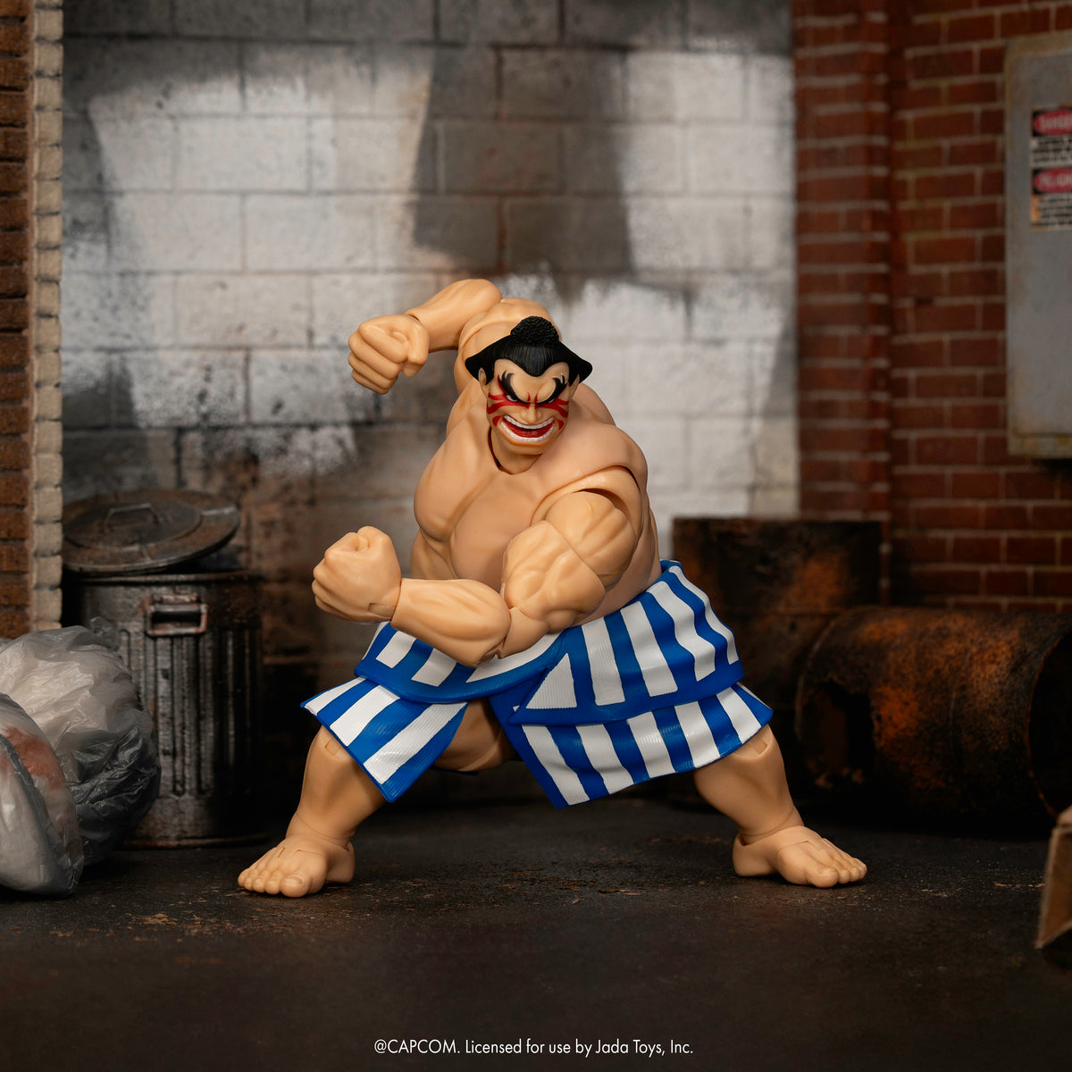 Street Fighter - 1:12 Deluxe E-Honda Action Figure