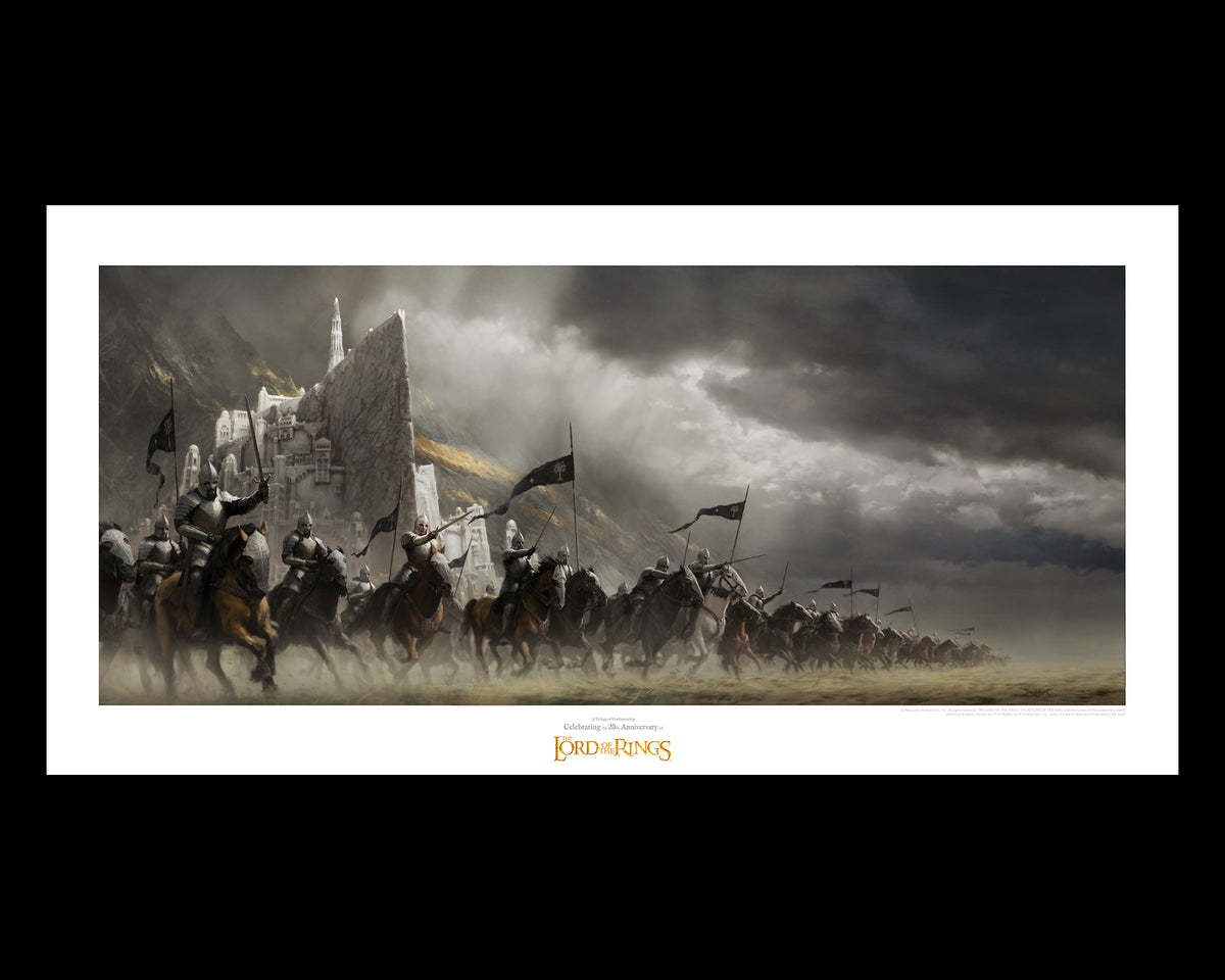 WETA Workshop - The Lord of the Rings Trilogy - Faramir's Charge Art Print