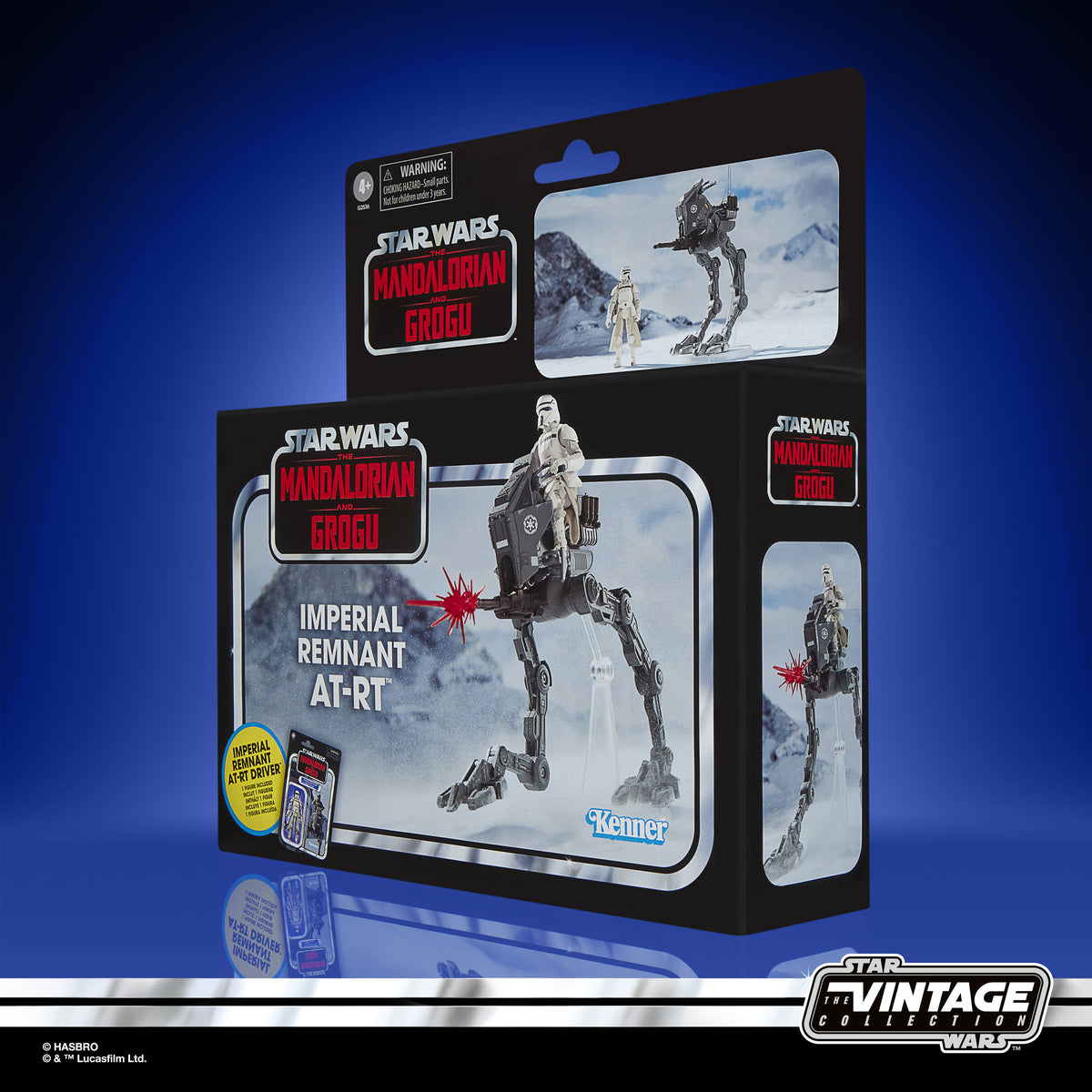 Star Wars: The Mandalorian & Grogu - Vintage Collection - Imperial Remnant AT-RT Vehicle with Action Figure