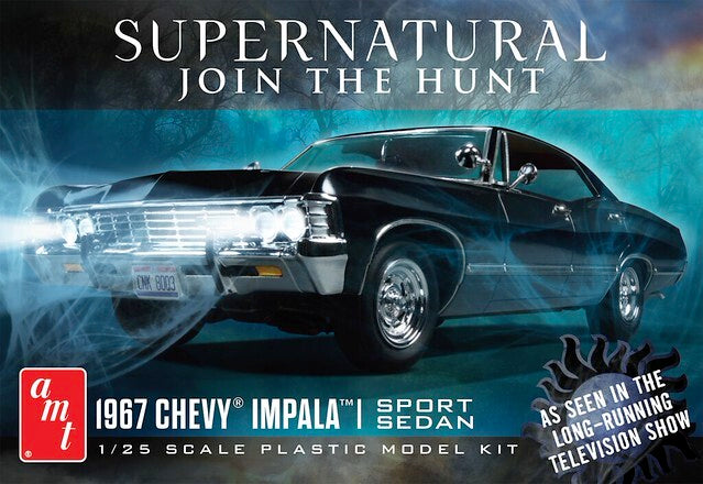 Supernatural 1967 Chevy Impala 4Door AMT Model Kit