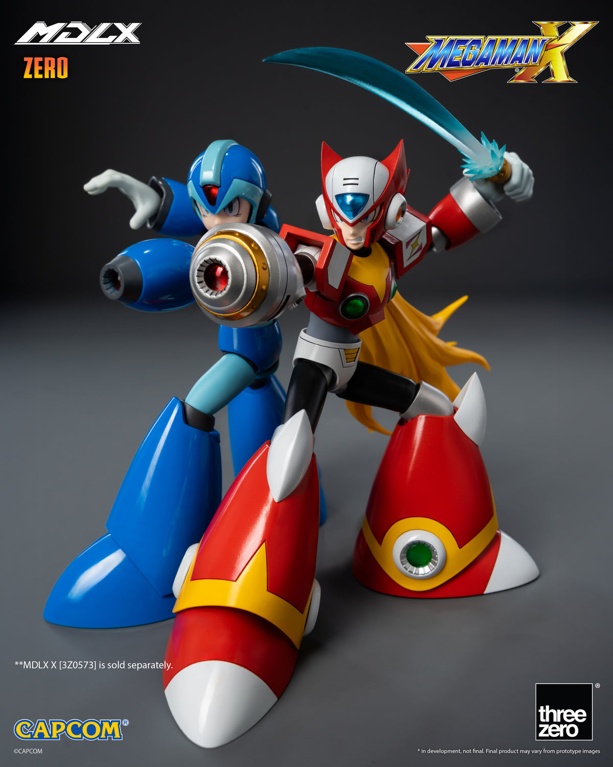 Threezero - Rockman / Mega Man - MDLX - Zero 4.9" Action Figure