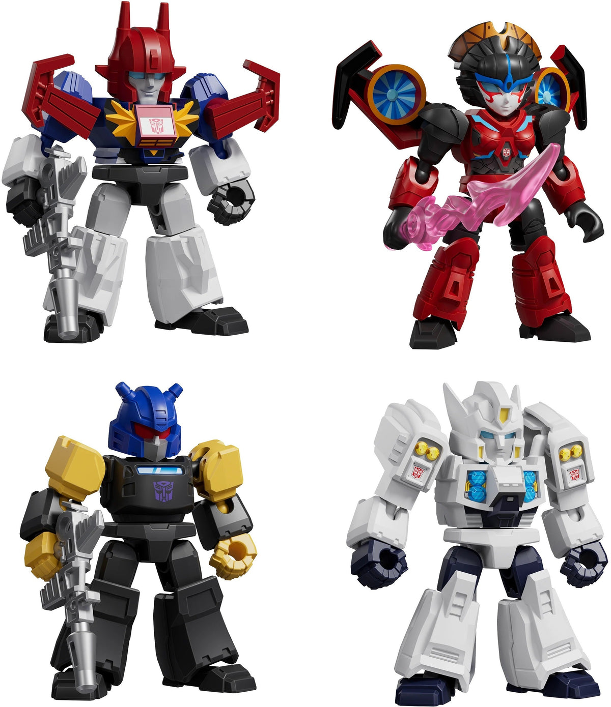 Blokees - Transformers - Defender Version - 08: Battle Stars 12ct Model Kit PDQ Display