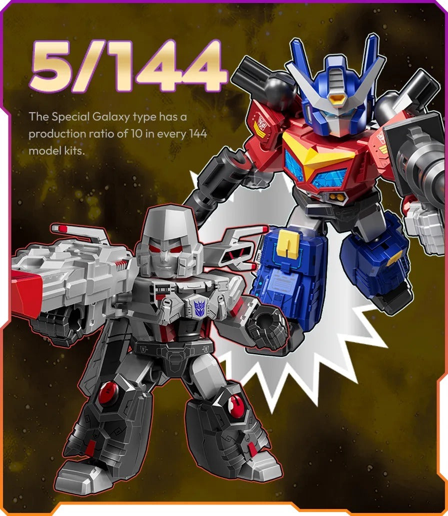 Blokees - Transformers - Defender Version - 08: Battle Stars 12ct Model Kit PDQ Display