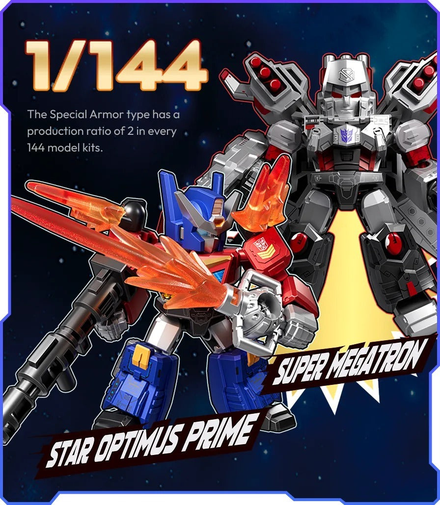 Blokees - Transformers - Defender Version - 08: Battle Stars 12ct Model Kit PDQ Display