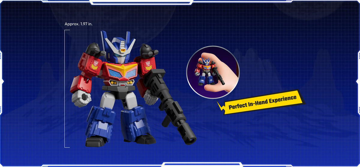 Blokees - Transformers - Defender Version - 08: Battle Stars 12ct Model Kit PDQ Display