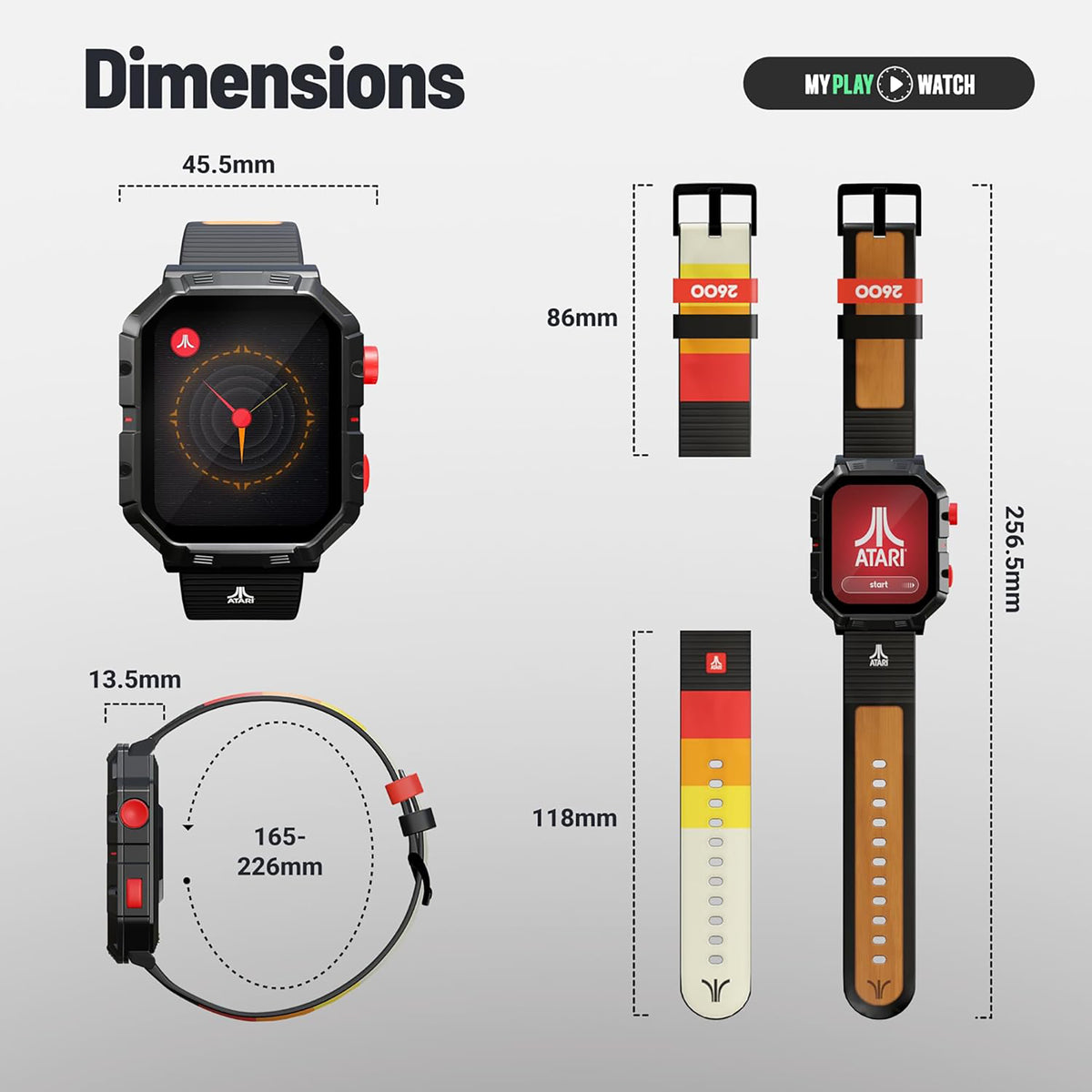 My Play Watch: ATARI: My Play Watch 2600