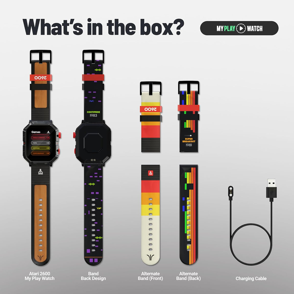 My Play Watch: ATARI: My Play Watch 2600