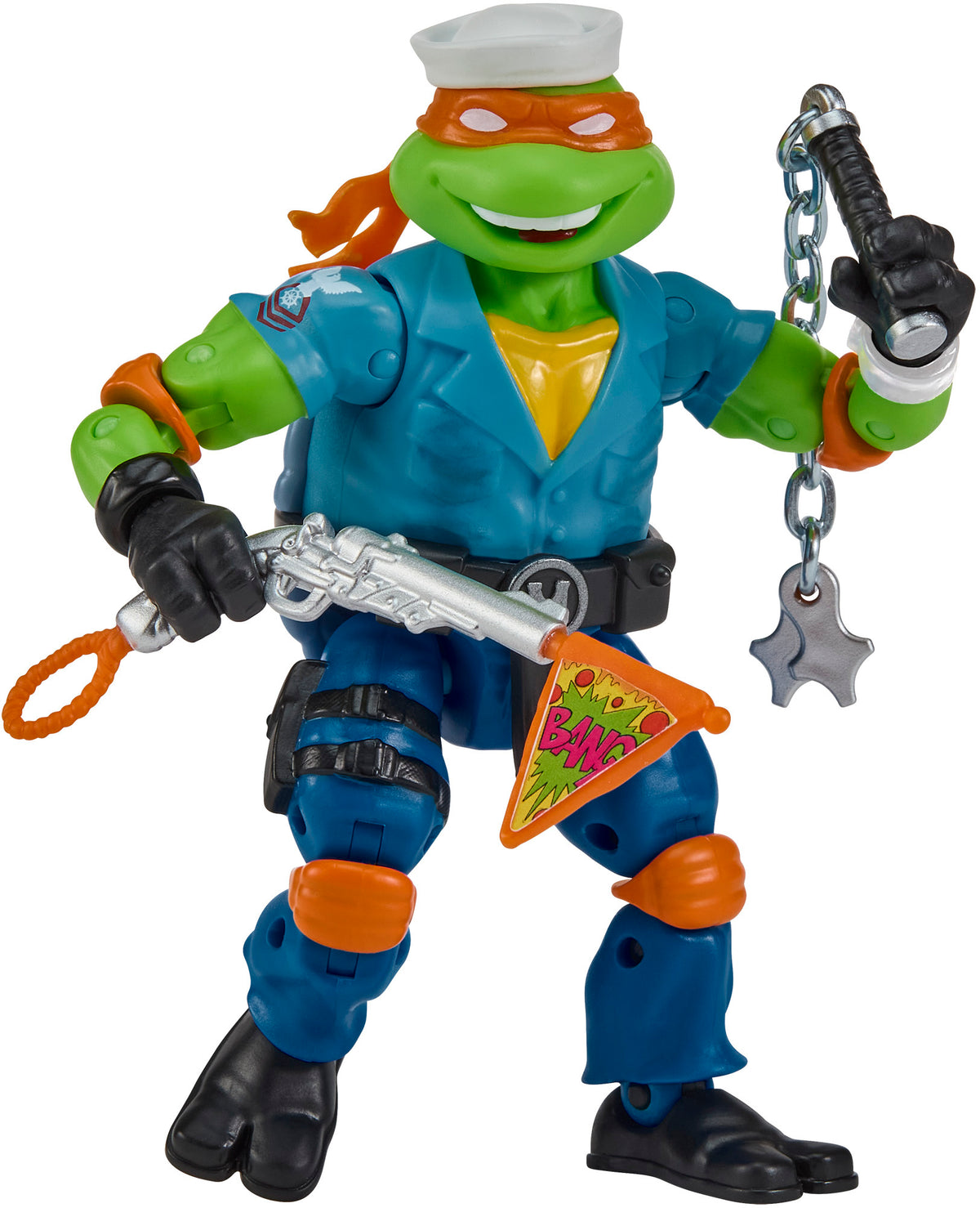 Teenage Mutant Ninja Turtles x G.I. Joe - Shipwreck x Mikey Action Figure (TMNT)