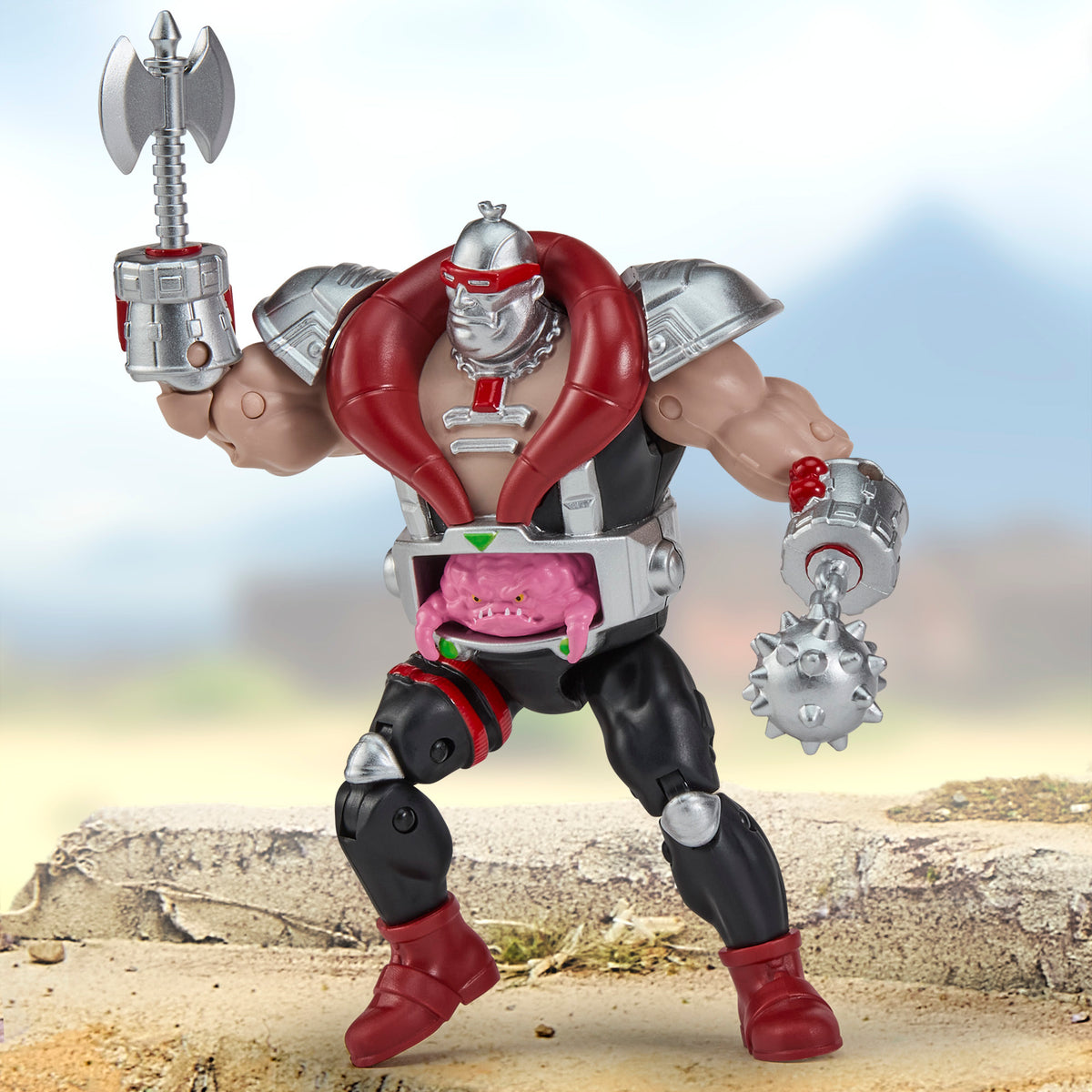 Teenage Mutant Ninja Turtles x G.I. Joe - Destro x Krang Action Figure (TMNT)