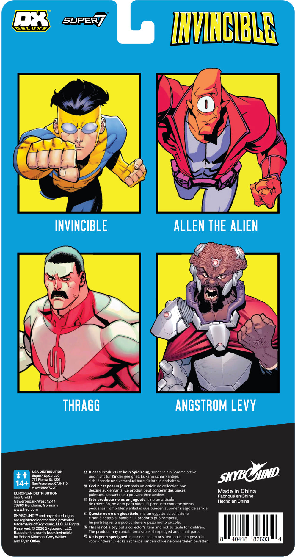 Invincible - DELUXE Wv1 - Allen The Alien Action Figure