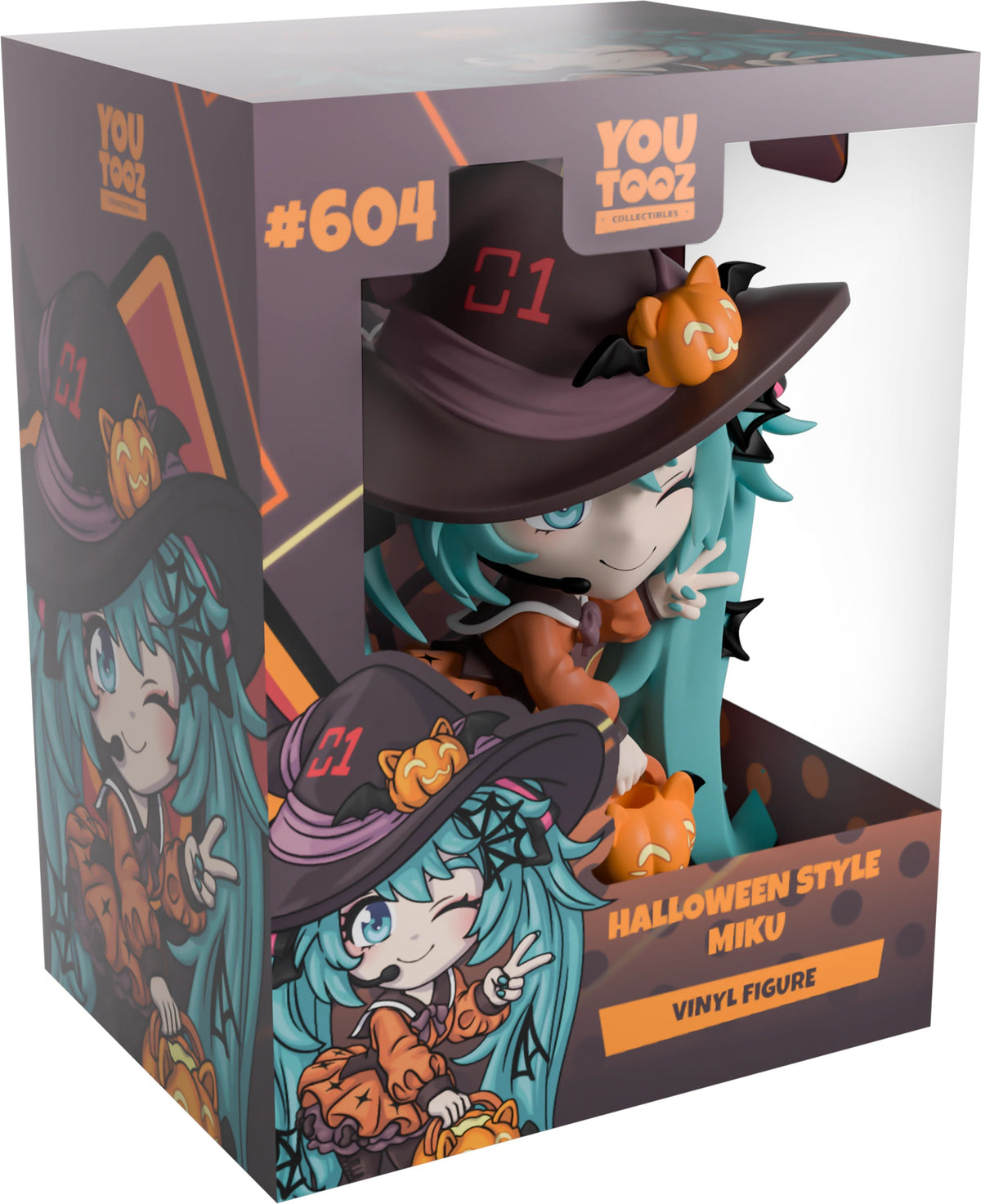 Youtooz - Hatsune Miku - #604 Halloween Style Miku Vinyl Figure