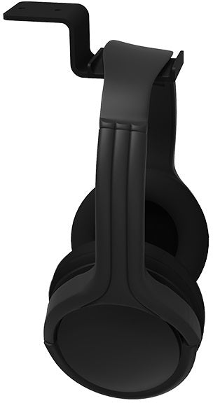 Kanto HH Universal Under Desk Headphone Hook - Steel Frame (Black)