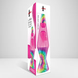 Lava® Lamp 14.5" Tie Dye Pink Spiral - Pink Wax/Pink Liquid/Tie Dye Base & Cap