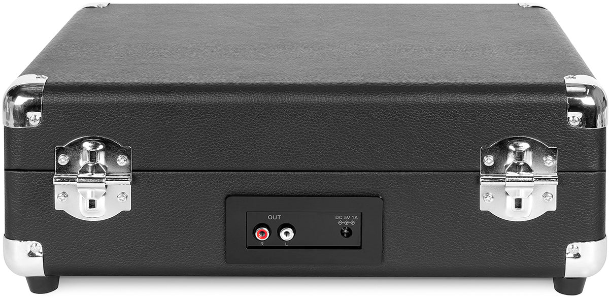 Victrola VSC-500BTC-BLK Journey+ Vinyl Suitcase Record Player with Cassette (Black)