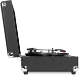 Victrola VSC-500BTC-BLK Journey+ Vinyl Suitcase Record Player with Cassette (Black)