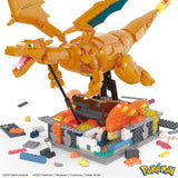 MEGA BLOKS Pokemon: Build with Motion Charizard, 1664 Piece Building Toy Set