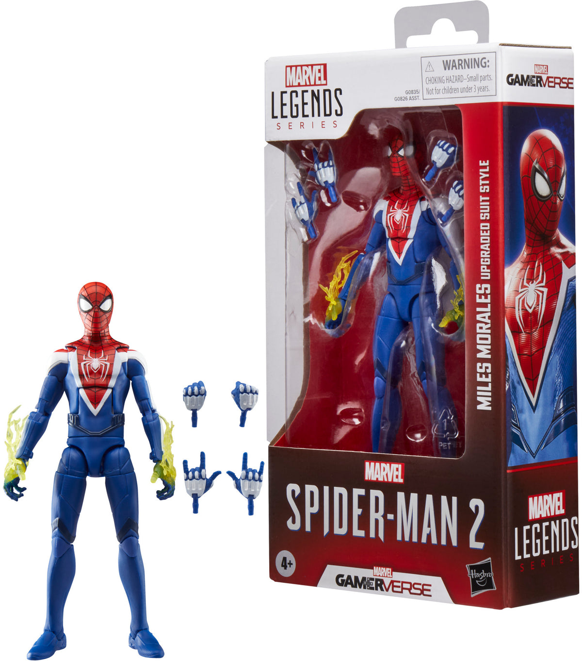 Spider-Man 2 - Marvel Legends: Gamerverse - Miles Morales Upgraded Suit Action Figure