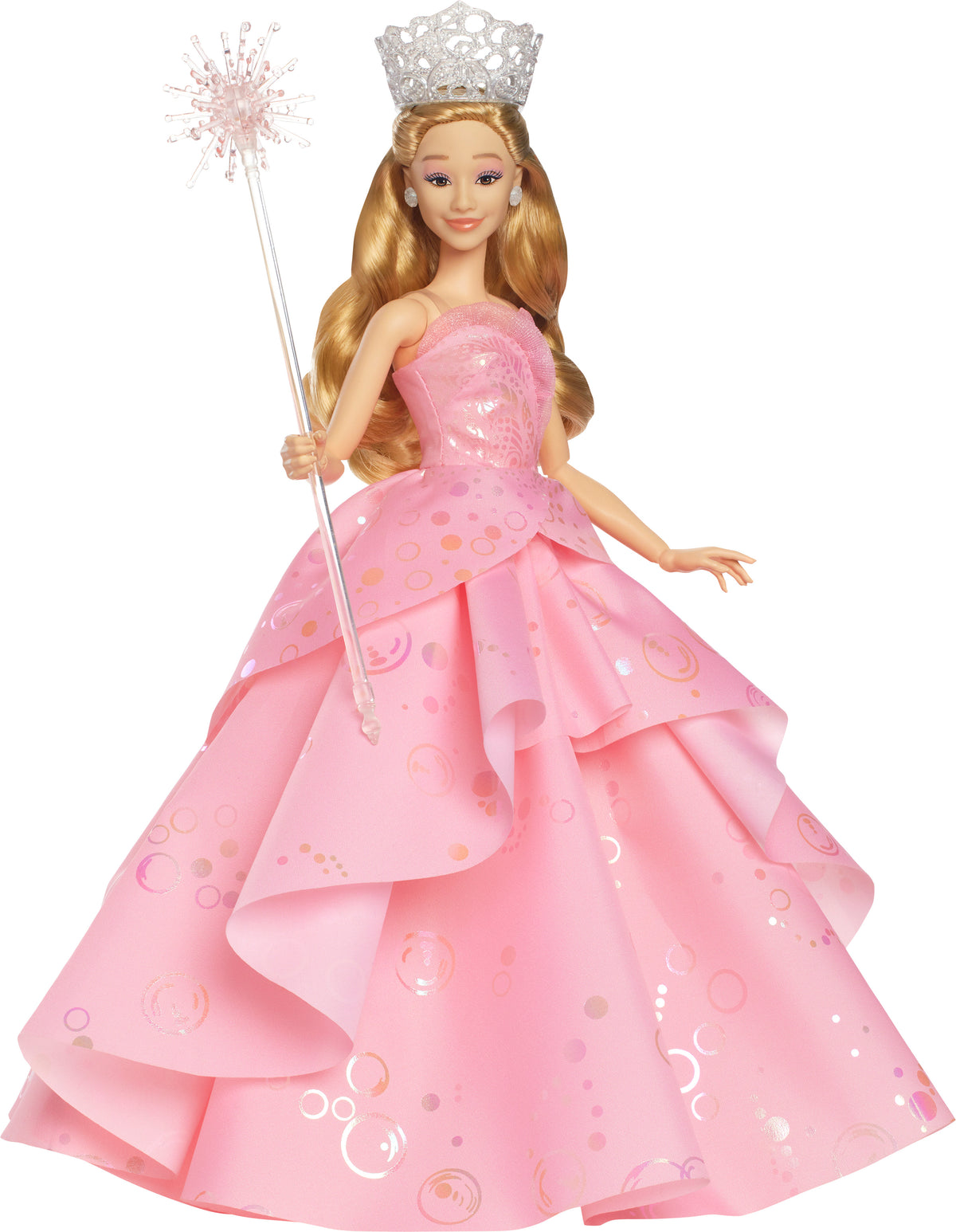 Universal Pictures' Wicked Deluxe Glinda Fashion Doll & Accessories with Removable Outfit