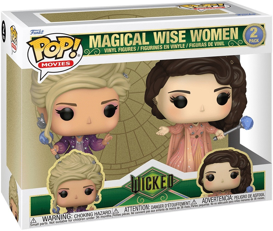 Funko POP! Movies: Wicked: Magical Wise Ones 2-Pack