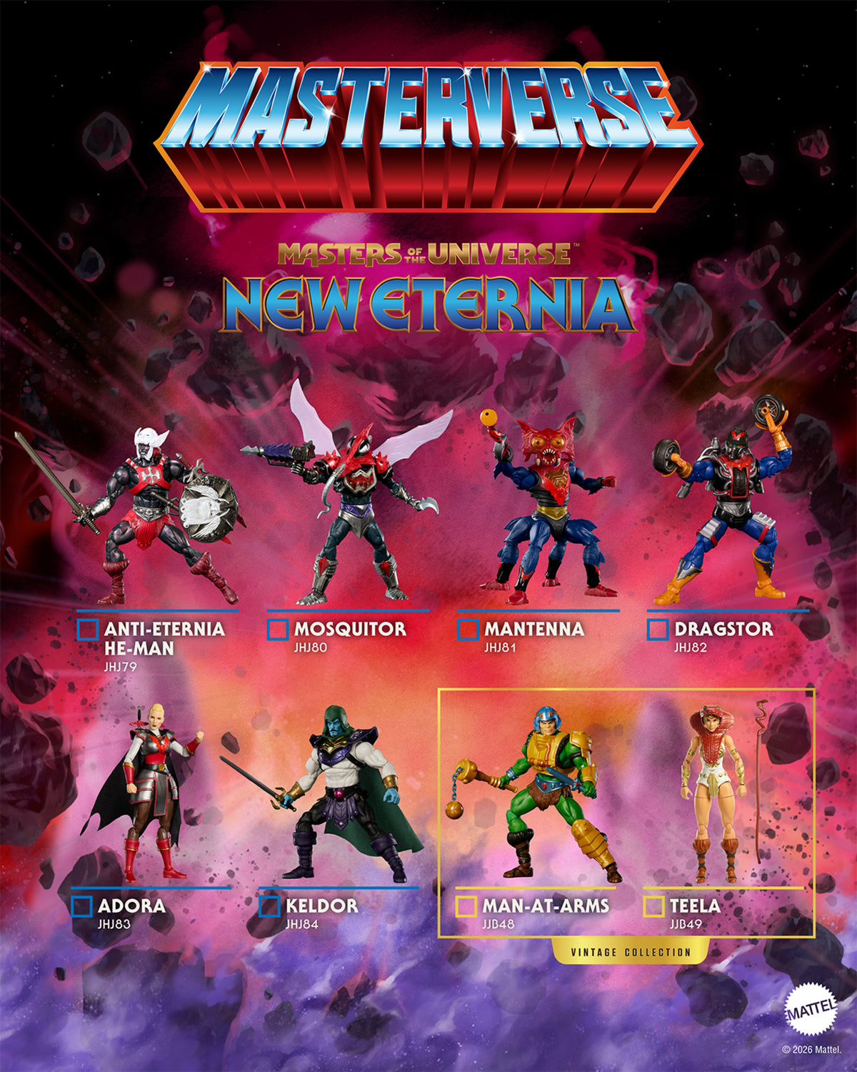 Masters of the Universe Masterverse: New Eternia Keldor Action Figure (He-Man, MOTU)
