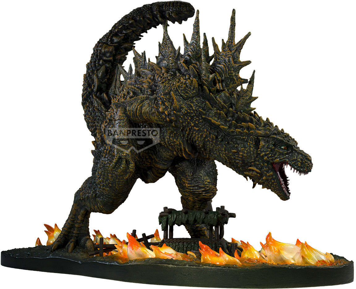 Banpresto Godzilla Minus One Art Vignette Godzilla 2023 Odo Island Attack Statue