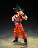 Tamashii Nations - Dragon Ball Z - S.H.Figuarts - Son Goku Kind-Hearted Saiyan Action Figure