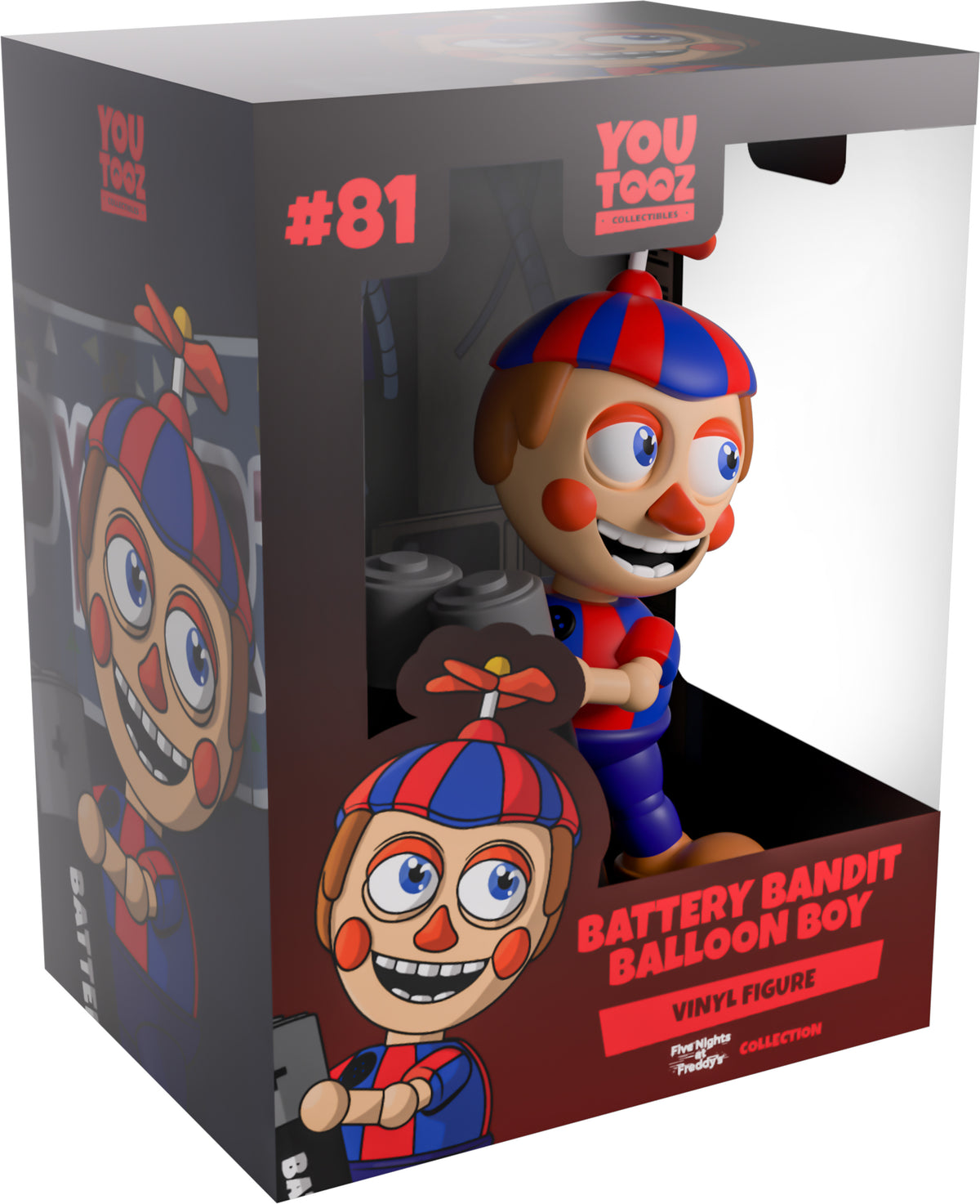 Youtooz - Five Nights at Freddy's - #81 Battery Bandit Balloon Boy Vinyl Figure (FNAF)