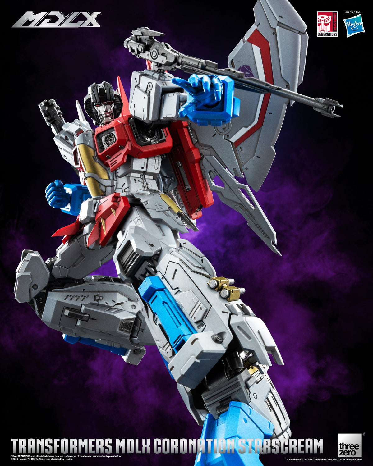 Threezero - Transformers - MDLX - Coronation Starscream 7.8" Action Figure