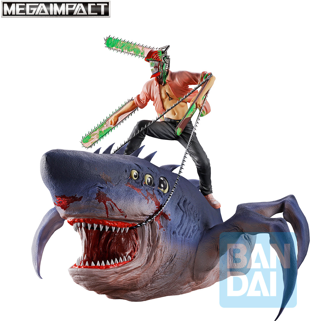 Ichibansho - Chainsaw Man The Movie: Reze Arc - Mega Impact - Chainsaw Man & Beam (The Movie Second) Figure