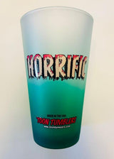 Toon Tumblers - Pre-Code Horror Comic Book Cover - Horrific Toon Tumblers Pint Glass