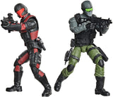 G.I. Joe - Classified Series - #218, Snake Eyes & Varmint ATV Vs. Stealth Viper & Cobra Stealth Flight Pod (Trubble Bubble)