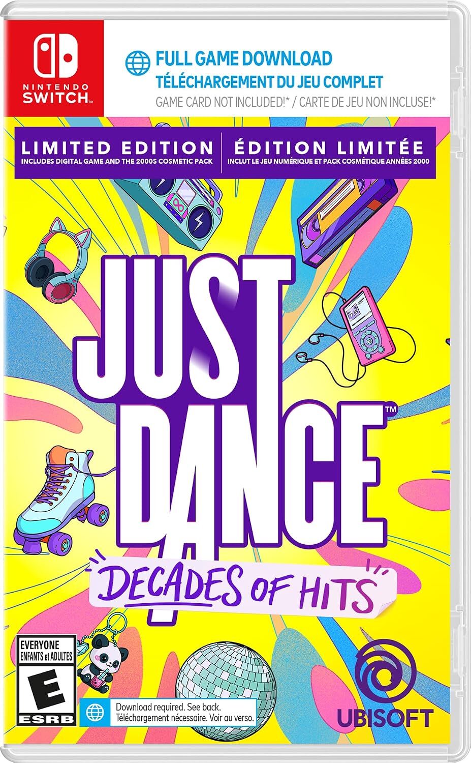Just Dance: Decades of Hits Limited Edition (Code-In-Box) for Nintendo Switch